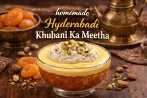 In Hyderabadi Khubani ka Meerha website, you ask frequent questions and explore answers.