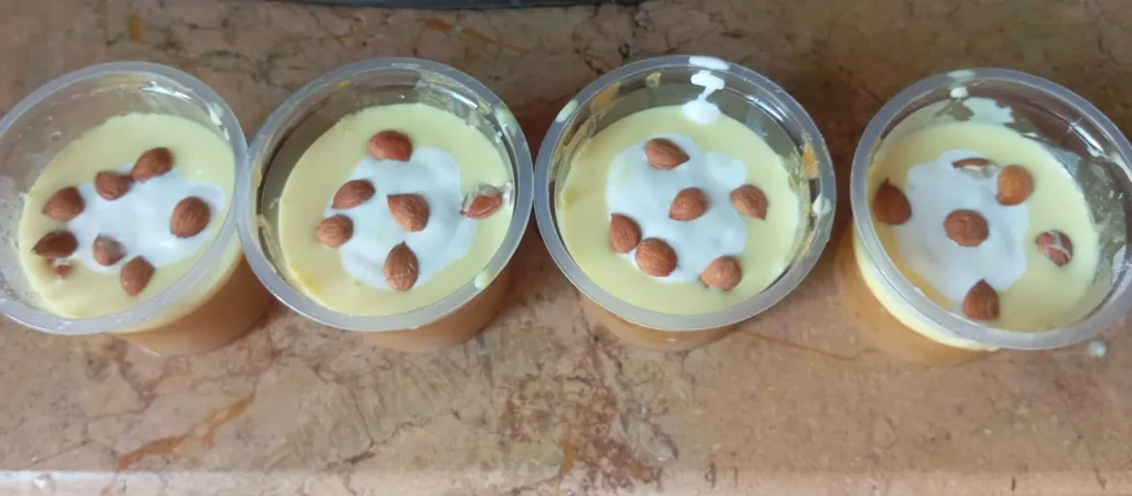 Healthy Iftar Khubani Ka Meetha, Low-fat custard recipe, Guilt-free Ramadan desserts, Apricot delight, Healthy Iftar ideas.