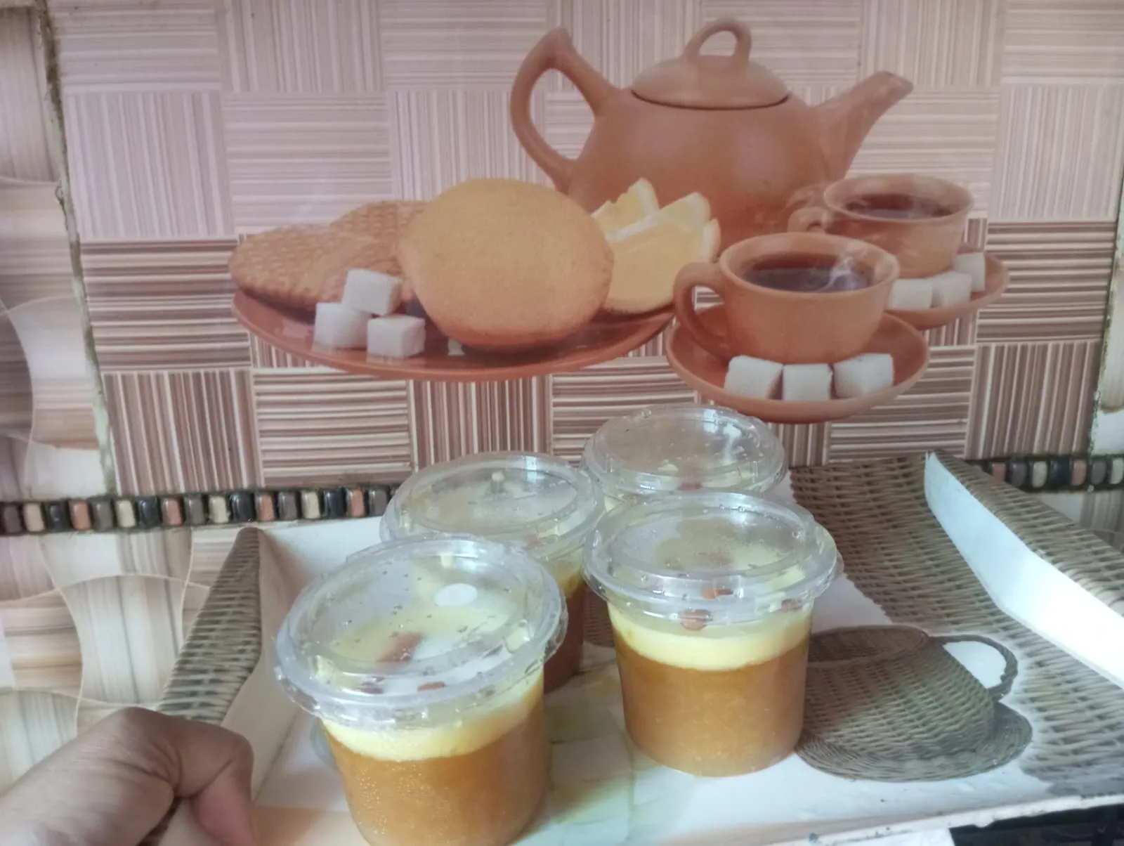 Khubani Ka Meetha Ramadan Iftar Booster – we have introduced small kids' cups of khubani ka meetha with cream and custard