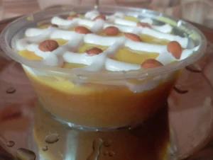 Hyderabadi Khubani Ka Meetha: the final original homemade yummy look pure and healthy.