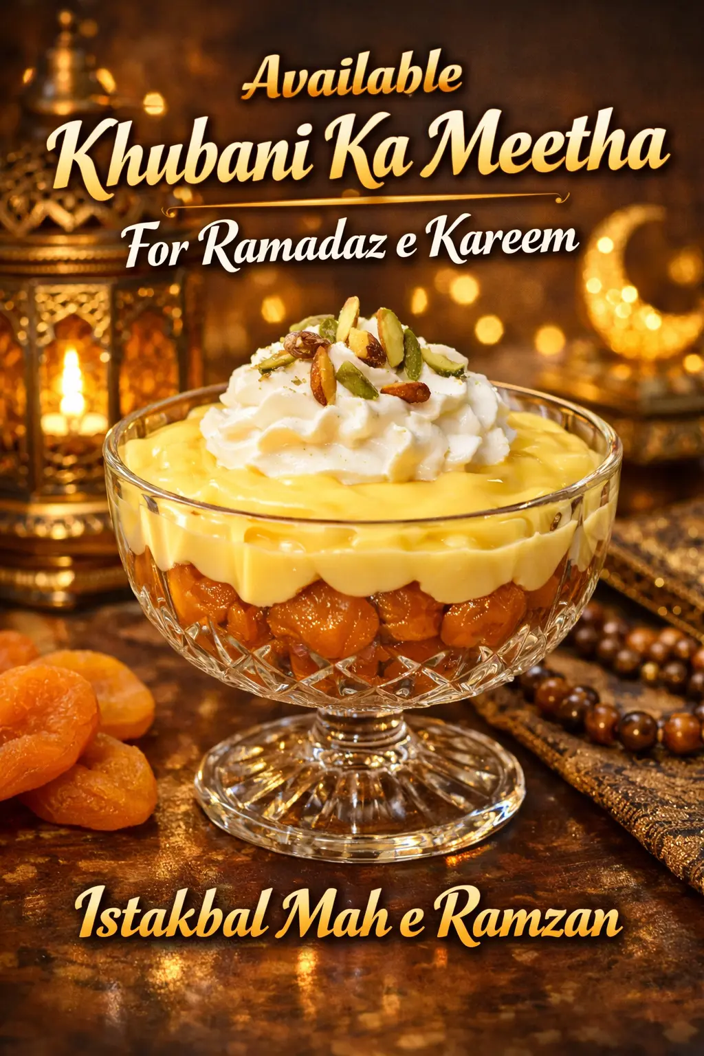 Khubani Ka Meetha Ramadan Iftar Booster: One can serve khubani ka meetha at iftar parties.