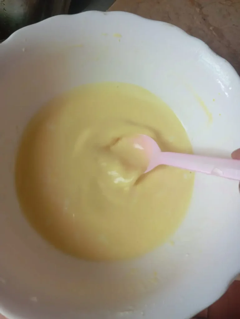 This is where the magic happens! 

Most people only use apricots and cream, but I added a special velvety mango custard layer in the middle.

The sweetness of the mango custard perfectly balances the slight tanginess of the apricots. 

This idea actually came from my two children—they loved this combination so much that it became my signature style!