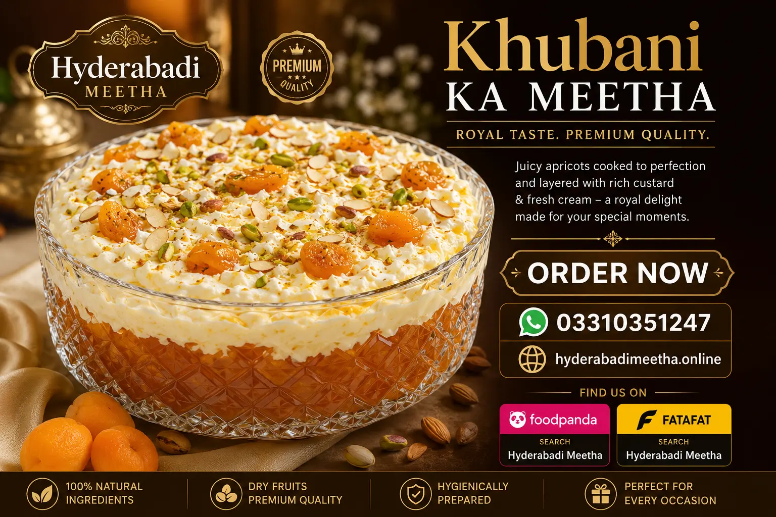 What is the most popular Pakistani sweet? Best Homemade Hyderabadi Khubani Ka Meetha delight