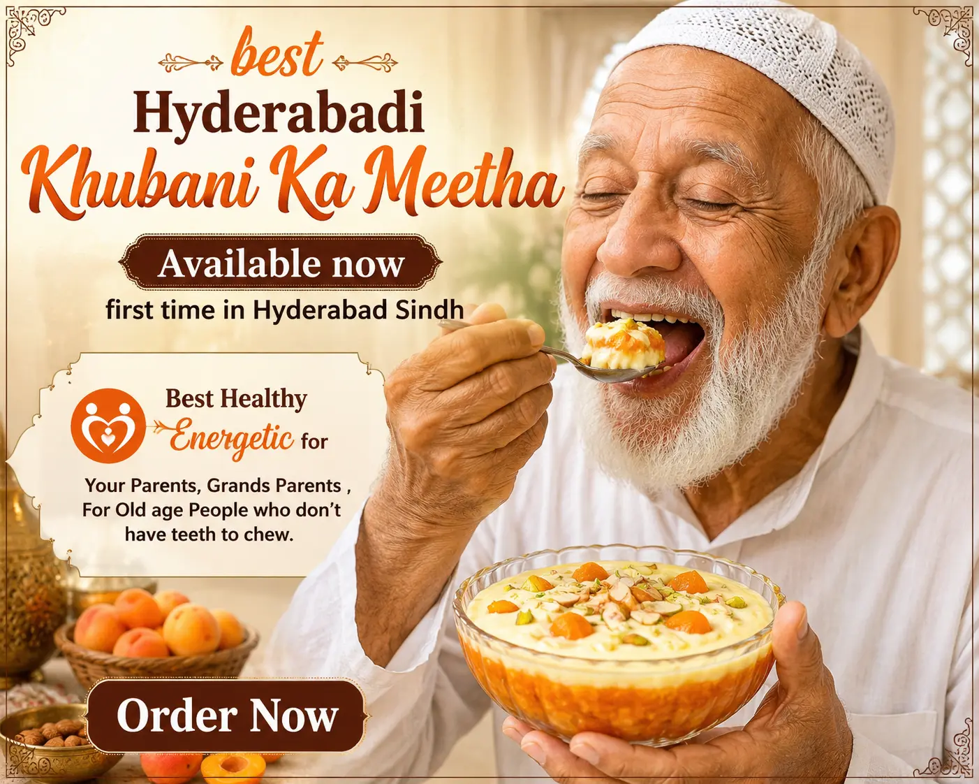 What is the most popular Pakistani sweet? Best Home-Made Hyderabadi Khubani Ka Meetha delight
