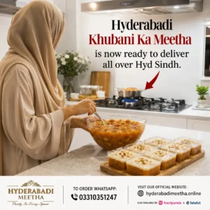 Healthy Desserts Available in Hyd Sindh | My Personal Journey to Guilt-Free Sweetness. Hyderabadi Khubani Ka Meetha is now available online; feel free to order from us.
